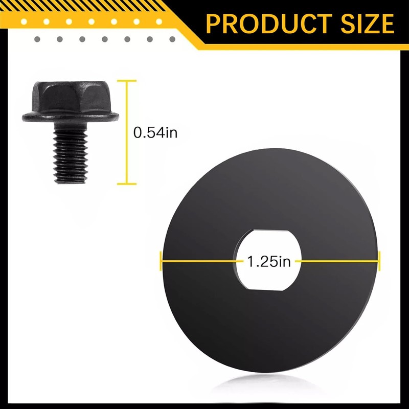 90639221 90618229 Chainsaw Bolt and Washer for Dewalt Chainsaw DCCS620