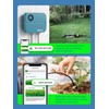 HiOazo 4-Zone Smart Lawn Sprinkler Controller Irrigation System Watering Schedule