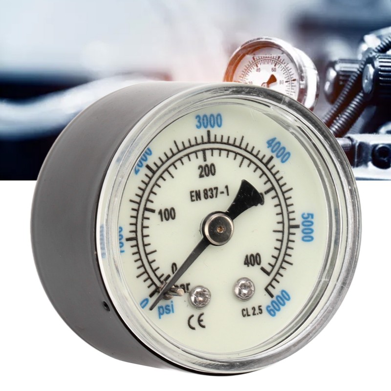 6000 Psi CO2 Pressure Gauge 1/8npt Thread Air Pressure Gauge