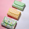 Portable Waterproof Checkered Picnic Mat Mat Yellow/Large 2ea