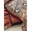Modest Vintage Player PRO Snake Skin Leather Boxing Gloves (Strap