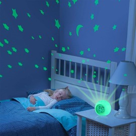 Tarklanda Alarm Clock for Kids,Moon Stars Projector Alarm Clock,7 Color Changing Night Light,Snooze Touch Control Temperature for Kids’ Bedroom, Digital Clock for Girls Boys Children Birthday Gifts