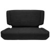 High-Density Thickened Composite Fabric Rear Seat Covers for Jeep Wrangler