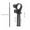 sourcing map Plastic Adjustable Side Front Auxiliary Hammer Handle for