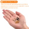sourcing map Adjustable Metal Buckles for Chain Strap Bag, 2Pcs