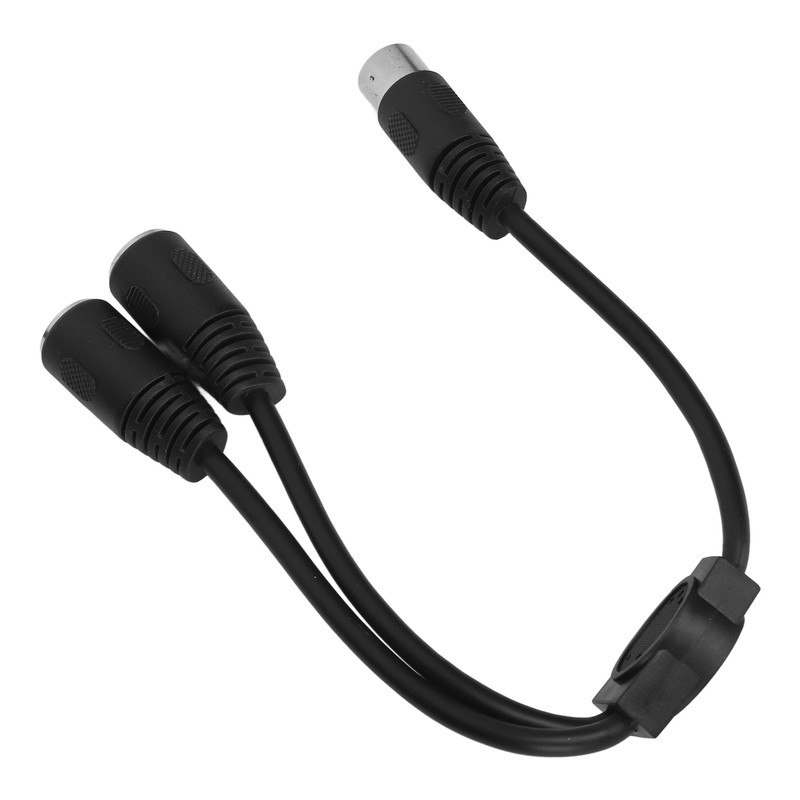 DIN 8 Pin Male to 2 DIN 8 Pin Female