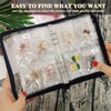 LingLingo LingLingo Transparent Jewelry Storage Book Travel Jewelry Organizer Earring