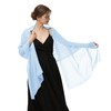 Hotshawl - Chal de gasa para vestidos de noche en