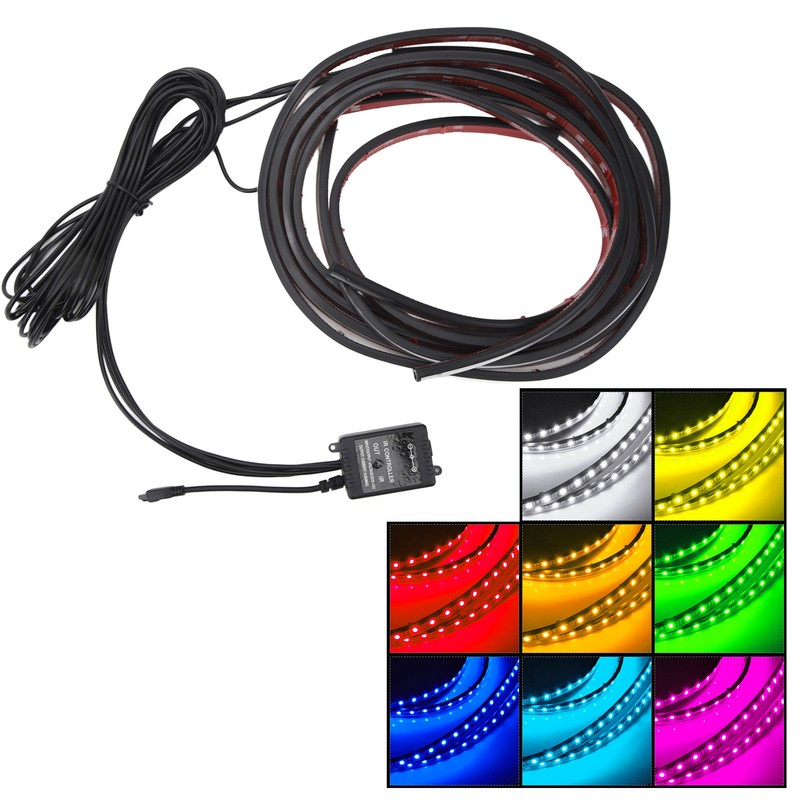 Car Underglow Light Kit Sound Control LED Ambient Light with