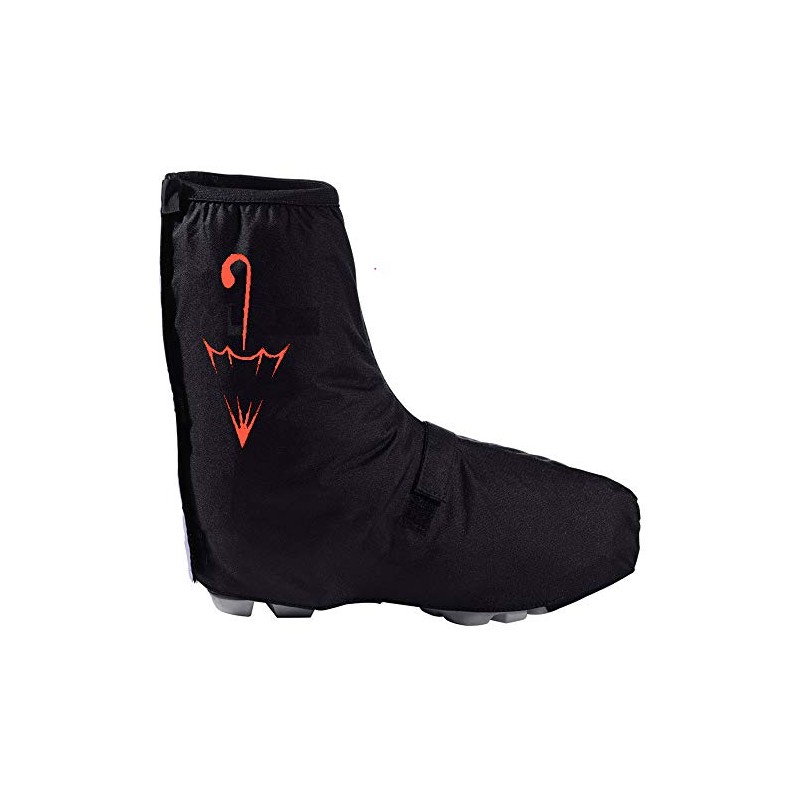 VAUDE Bike Gaiter Short Unisex Overshoes (Black SE, 50-52)