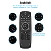 Backlit 2.4G Air Mouse Wireless Keyboard Voice Control 6-Axis Motion