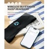 Perytong - Auriculares inalámbricos Bluetooth para dormir, diadema deportiva inalámbrica,