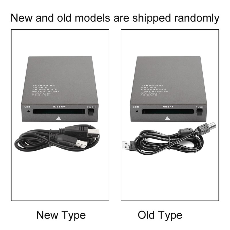 QANYEGN Memory Card Reader, USB 2.0 to PC ATa Flash