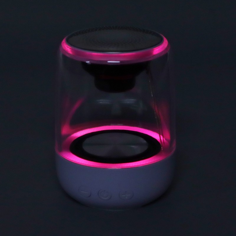 LED Bluetooth Speaker Wireless Stereo Speaker with 7 Light Modes