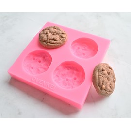 Mini Sugar Cookies Soap Mold Chocolate Chips Cookie Candle Mold Cookie Mold for Wax