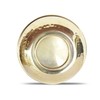 LandSlide Brass Decorative Bowl, 1 Piece (Gold - 4.5 X