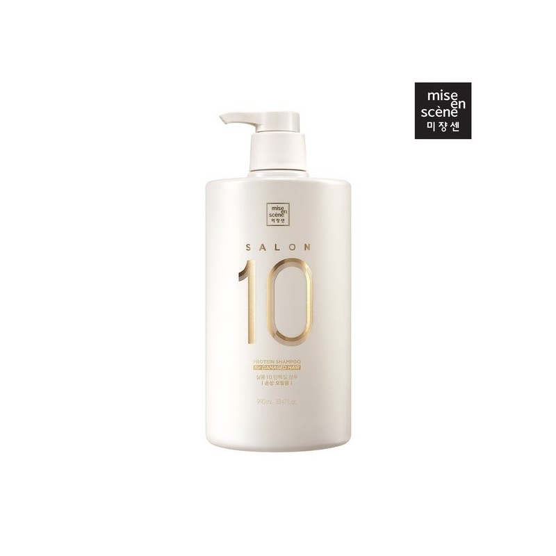 Mise-en-scène Salon 10 Protein Shampoo 1 Pack (Optional) 990ml /