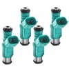 Frankberg 4x Injector Injector for Berlingo C2 C3 I II Nemo 1007 206 207 SW Bipper Partner Combispace 1.1L 1.4L Petrol 1998-2020 1984G0
