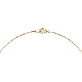 ORSHINE 18K Gold Plated Ocean Wave Necklace for Women, Blue Enamel, Beach Gift