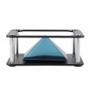 Holographic Display Stand Projector Smartphone Hologram Black ABS 360 Degree