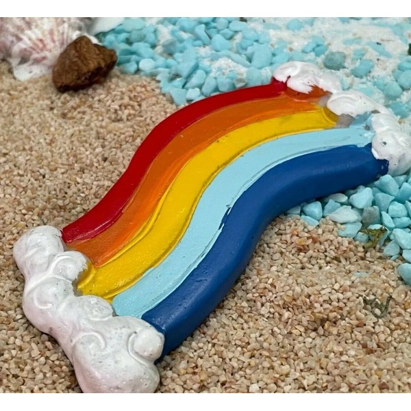 Unbranded Fairy Garden Mermaid Unicorn Themed Gnome HTF Rainbow Walkway