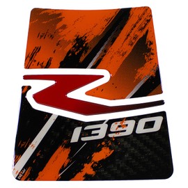 Tankpad 3D Motorcycle Sticker Compatible with KTM 1390 Super Duke R Orange X509500VA