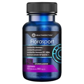 HEALTHADDICTION - Probióticos para Deporte - Apoyo en Rendimiento y Recuperación Muscular - Equilibrio Intestinal y Refuerzo - Con Cepas Activas - 60 Cápsulas de Alta Calidad