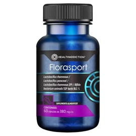 HEALTHADDICTION - Probióticos para Deporte - Apoyo en Rendimiento y Recuperación Muscular - Equilibrio Intestinal y Refuerzo - Con Cepas Activas - 60 Cápsulas de Alta Calidad