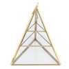 Jewelry Storage Rack Pyramid Shape 3 Layers Decorative Display Stand