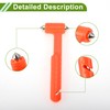 HOPESPANNER Universal Car Safety Hammer Glass Breaker Urgent Escape Tool