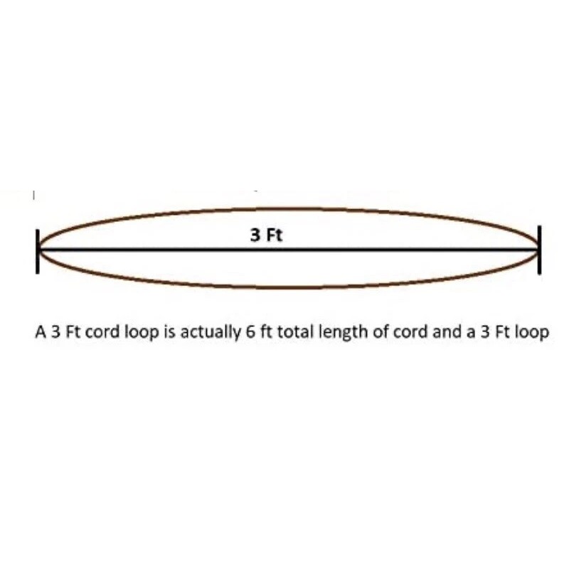 Hunter Douglas 36" WHITE 2.7 mm CONTINUOUS CORD LOOP HUNTER