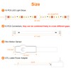 LAFULIT 10 PCS Under Cabinet Lights Kit, Motion Sensor LED