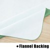 homing Rectangle Vinyl Tablecloth, Waterproof Spillproof Plastic Flannel Backed Table