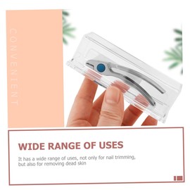 OHPHCALL Ergonomic Nail Clippers for Boys and Girls Adults Portable Nail Trimmer Manicure Tools