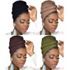Ftoronaly Head Wraps for Black Women Hijab Scarves Large Muslim