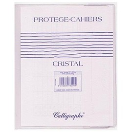 Feel 6 Book Protector Crystal Luxe 22/100th 17 x 22 Transparent Colourless