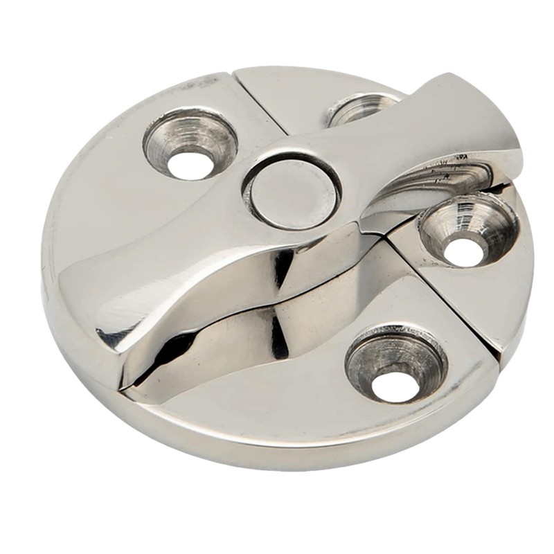 Stainless Steel 316 Boat Door Cabinet Hatch Round Turn Button