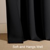 PONY DANCE Blackout Curtains 72 inch Long - Solid Rod