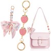 Wincredulous Polyester Bowknot Shoulder Strap Extender with Strawberry Purse Strap
