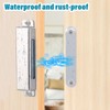 MIN CI 8 Pack Magnetic Door Catch, Magnetic Cupboard Catches