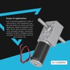 DC Motor Metal Shell Stainless Steel Output Shaft Low Friction