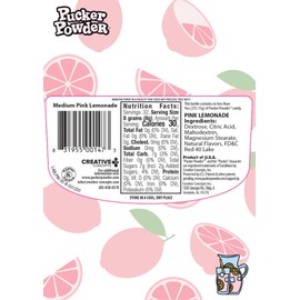 Pucker Powder Sour Pink Lemonade,Party Favors - Weddings - Receptions - Bridal and Baby Showers - Birthdays - Toppings - Decorations, 9.5oz: - 1 Ct