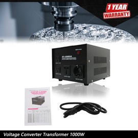 ALL-CARB 1000W Voltage Converter Transformer Step Up/Down 110v to 220v/220v to 110v New