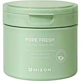 MIZON – Toner Pads Coreanos Exfoliantes 60 Unidades 130 ml – AHA BHA PHA Peeling Toner Pad con Centella, Árbol de Té y Té Verde – Tónico Facial para Piel Grasa y Limpieza de Poros skincare Coreano