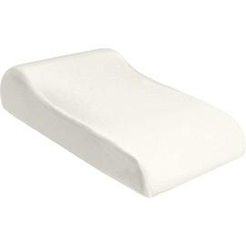 Erwin Müller Vein Cushion Cover Nuremberg Double Jersey Soft Temperature Regulating with Elasticated Band White Size 66 x 40 cm