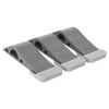 LIVIVO Premium Quality Heavy Duty Door Stopper Wedges with Holder