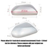 JESYMBX For Toyota Camry V70 8th 2018-2021 Rearview Mirror Cover