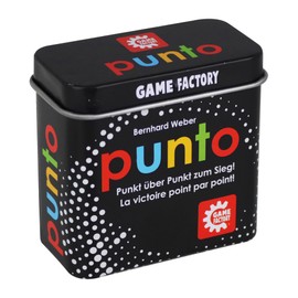 Game Factory 646214 Punto Mini Card Game in Handy Metal Tin Point to Victory