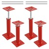 Hocamel 4PCS House Jacks for Leveling Crawlspace 11''-16''Adjustable Support Jack，Floor