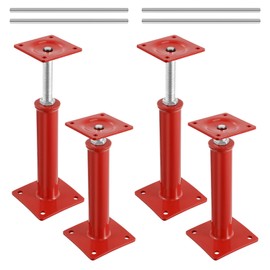 Hocamel 4PCS House Jacks for Leveling Crawlspace 11''-16''Adjustable Support Jack，Floor Jacks,for Cellar Ceiling,9920-6860 lbs